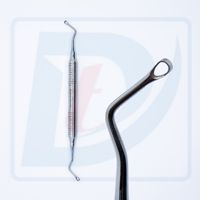 Chiureta alveolara curba Hemingway