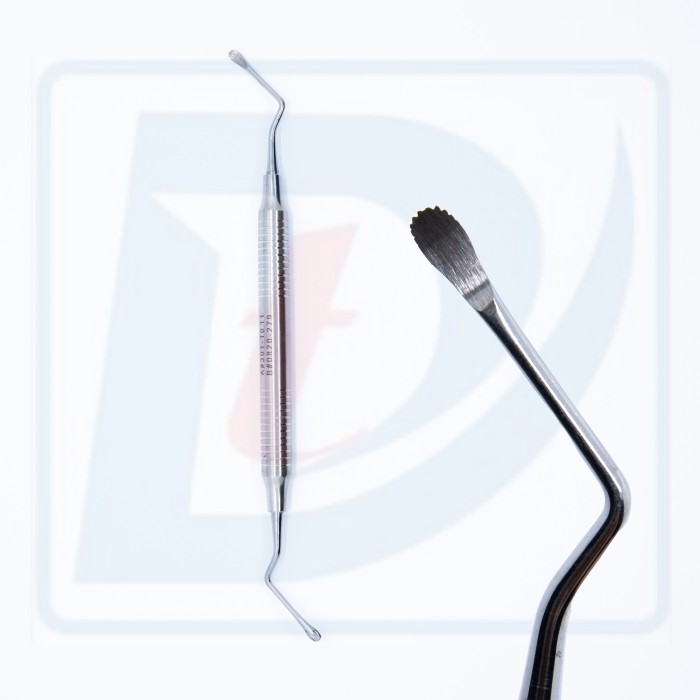 Chiureta de os LUCAS cu zimti