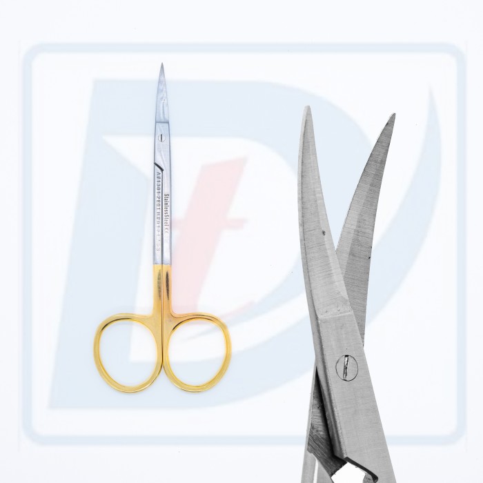 Foarfeca TC dublu curbat