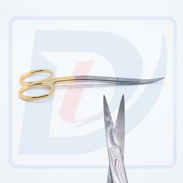 Foarfeca TC dublu curbat