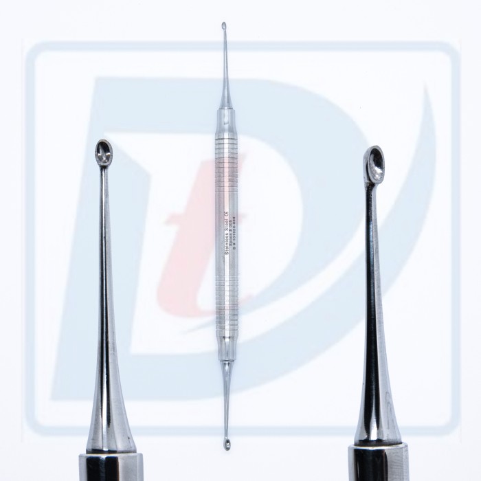 Chiureta alveolara drept Hemingway