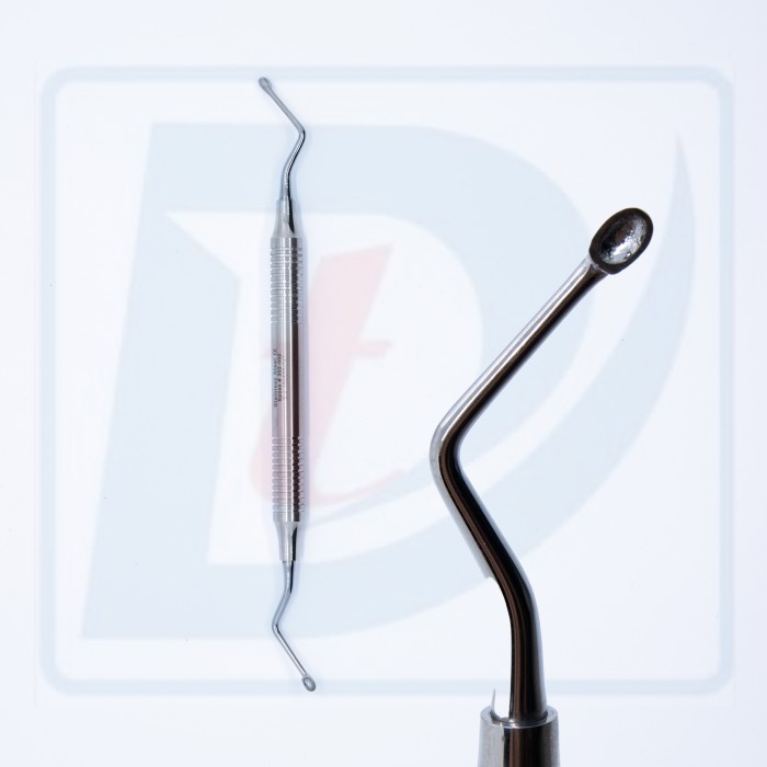 Chiureta alveolara curba Hemingway