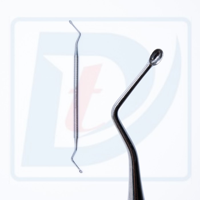 Chiureta alveolara curba Hemingway